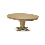 Build Your Own Pedestal Table w/ 54" x 72" Butterfly Leaf Extension Top w/Half Bullnose Edge - Image 9