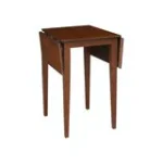 Dining Essentials - Small Drop Leaf Table with Legs in Espresso - Image 7