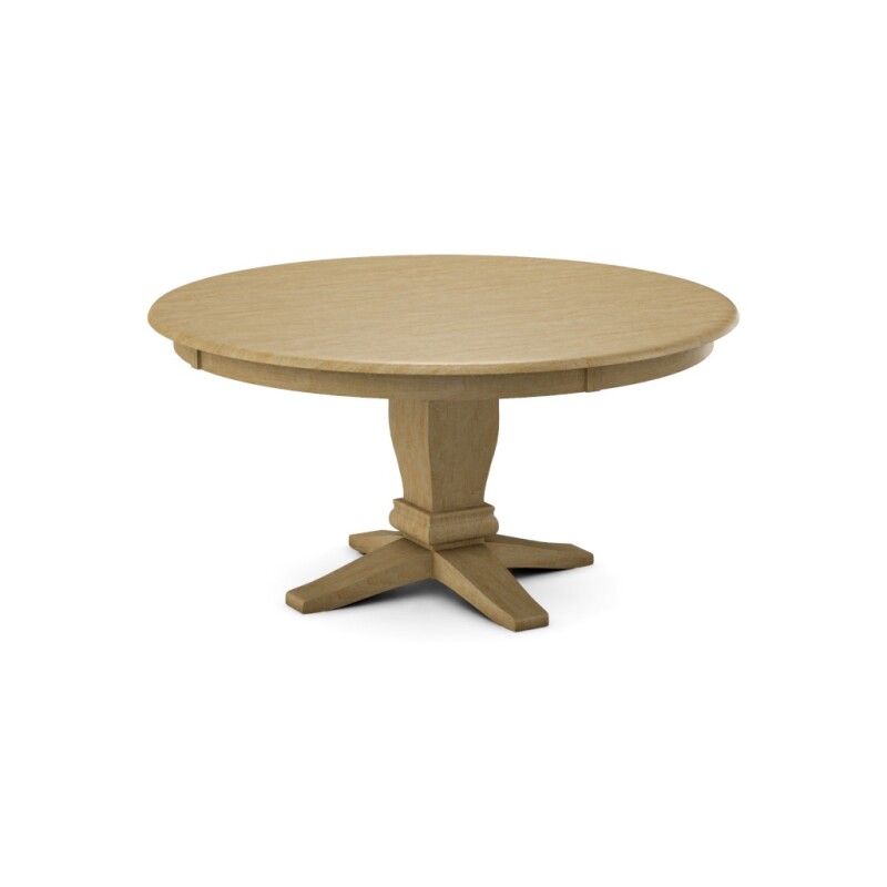 Build Your Own Pedestal Table w/ 60" Round Tabletop w/Reverse Bevel Edge