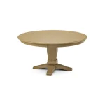 Build Your Own Pedestal Table w/ 60" Round Tabletop w/Reverse Bevel Edge - Image 24