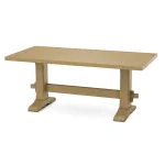 Trestle Solid Table Top w/ Trestle Table Base - T-7236T - Image 7