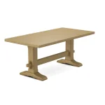 Trestle Solid Table Top w/ Trestle Table Base - T-7236T - Image 18