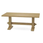 Trestle Solid Table Top w/ Trestle Table Base - T-7236T - Image 24