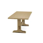 Trestle Solid Table Top w/ Trestle Table Base - T-7236T - Image 33