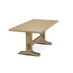 Trestle Solid Table Top w/ Trestle Table Base - T-7236T - Image 34