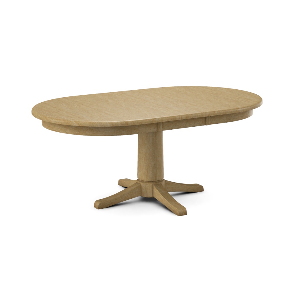 Build Your Own Pedestal Table w/30"H Transitional Pedestal for Extension Tops