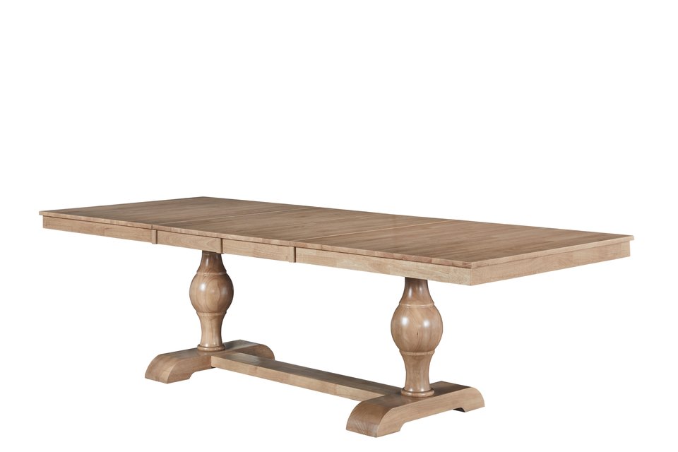 Cosmopolitan Collection - Dbl Leaf Tabletop w. Grandeur Base in Honey - T97-4210XB