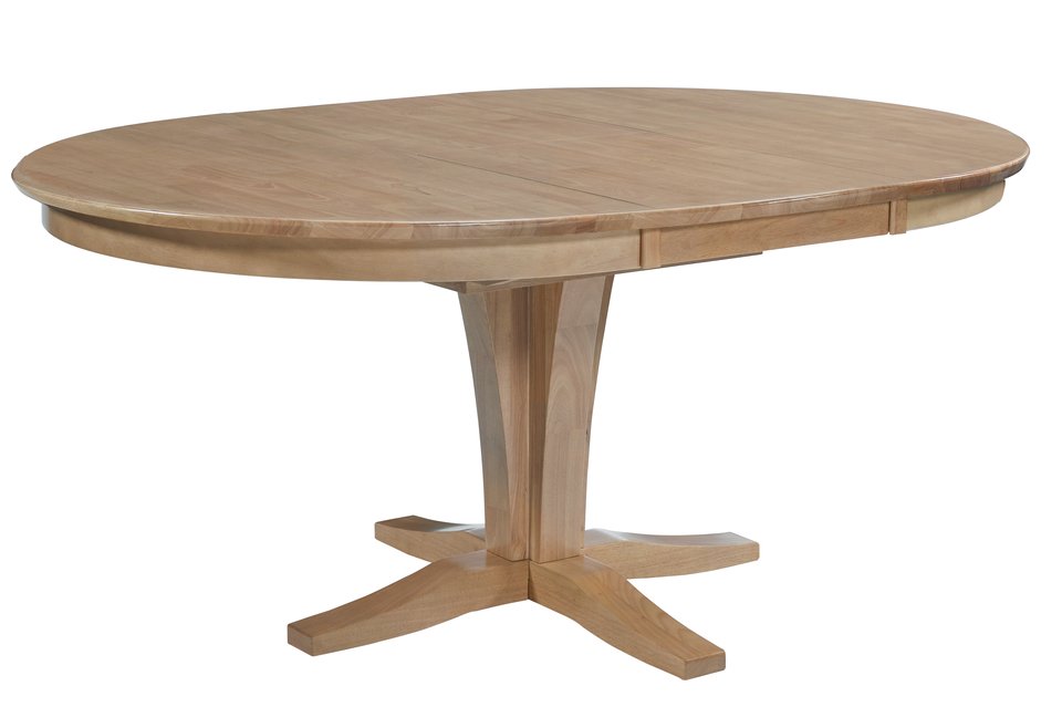 Cosmopolitan Collection - 48"x66" Ext Top w/30"H Verona Pedestal in Honey - T97-4866XBT