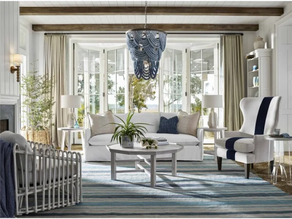 Getaway Coastal Living Home Collection Surfside Wing Chair - Image 3