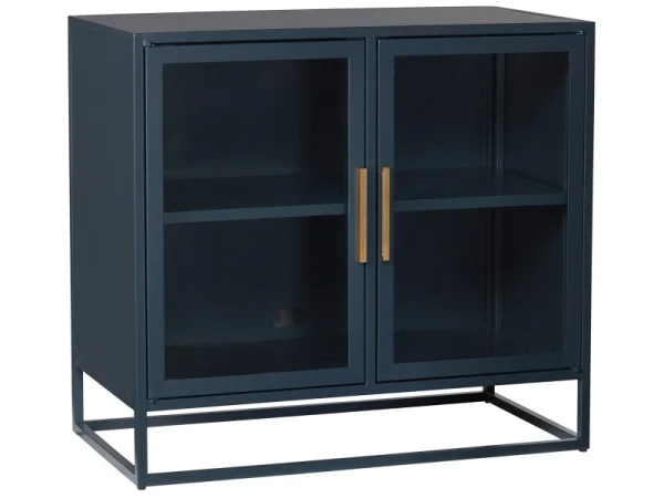 Getaway Coastal Living Home Collection Santorini Short Metal Kitchen Cabinet - Image 4