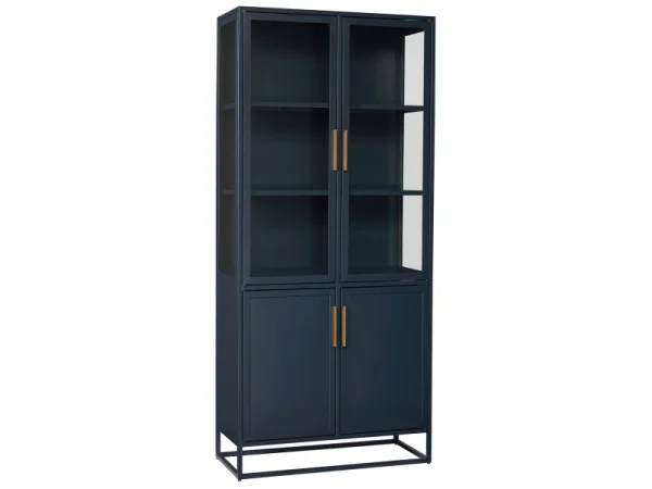 Getaway Coastal Living Home Collection Santorini Tall Metal Kitchen Cabinet - Image 5