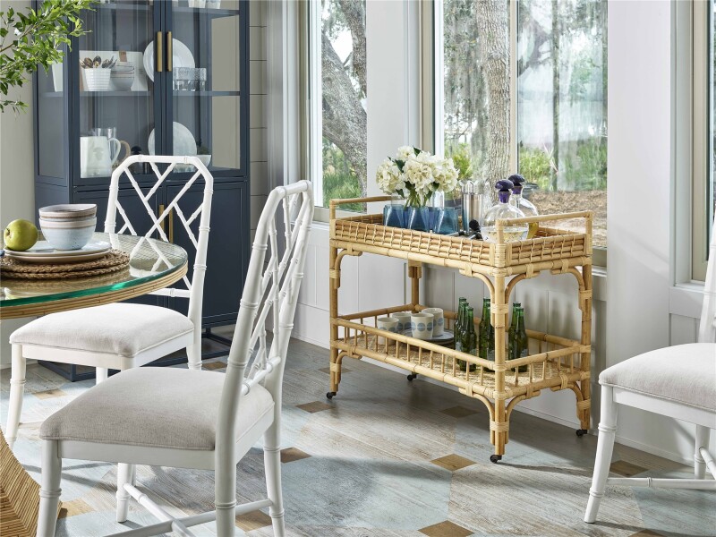 Getaway Coastal Living Home Collection 5 O'Clock Bar Cart