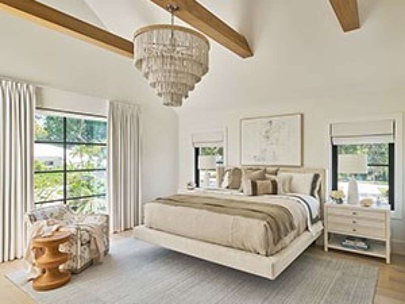 Weekender Coastal Living Home Collection Sainte-Ann Upholstered Bed Queen