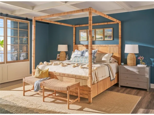 Weekender Coastal Living Home Collection Chatham Poster Bed Queen - Image 3