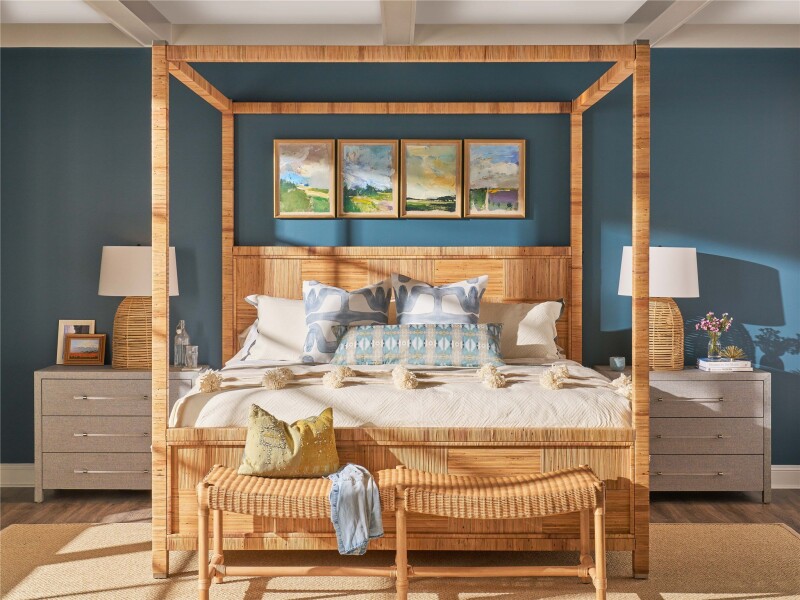 Weekender Coastal Living Home Collection Chatham Poster Bed King