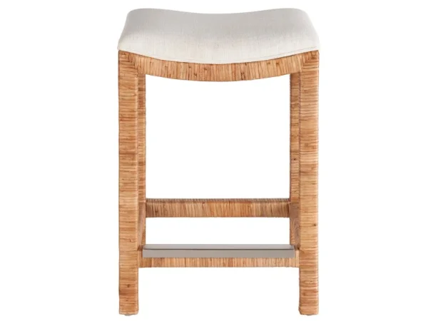 Weekender Coastal Living Home Collection Sandbar Console Stool - Image 4