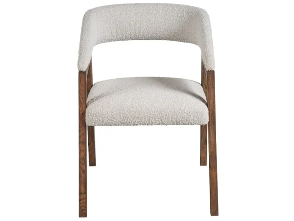 Modern Barrel Back Dining Chair - Image 4
