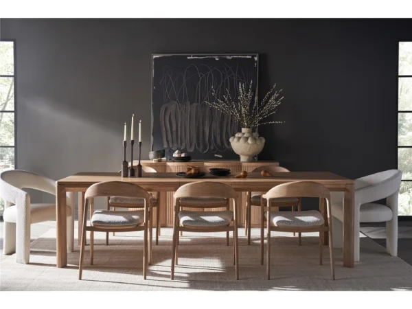 Modern Echo Dining Arm Chair - Image 3
