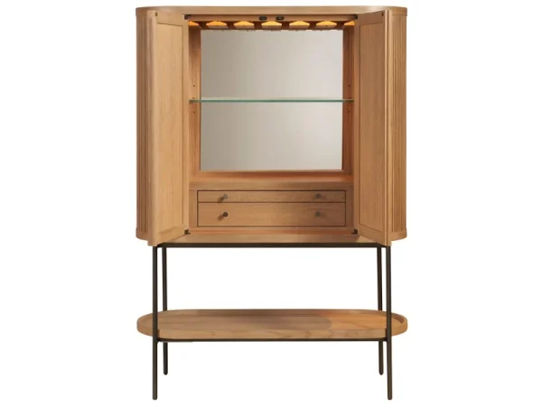 Modern Linnea Bar Cabinet - Image 7