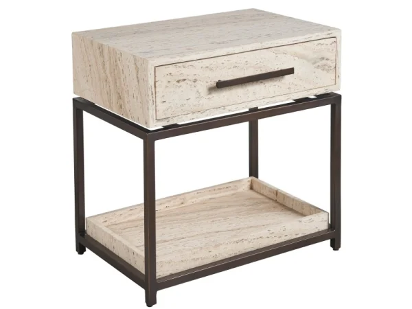 Modern Dove Nightstand - Image 4