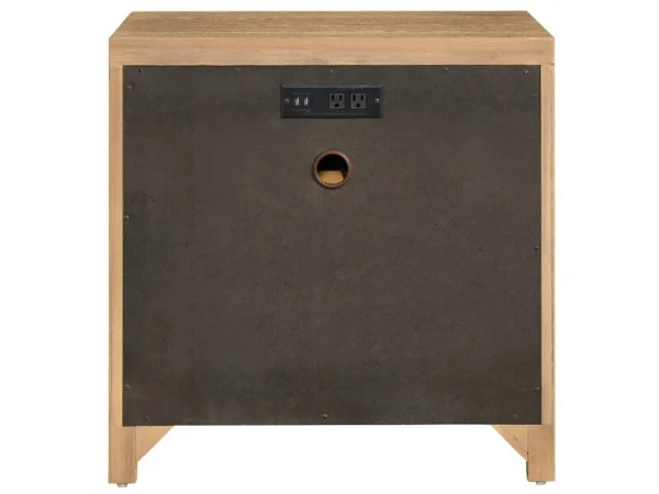 Avaline Carmen Three Drawer Nightstand - Image 4