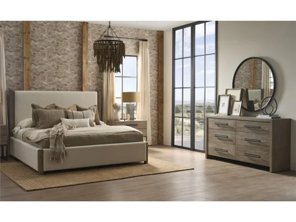 Dwell Boulder Upholstered Bed King - Image 3