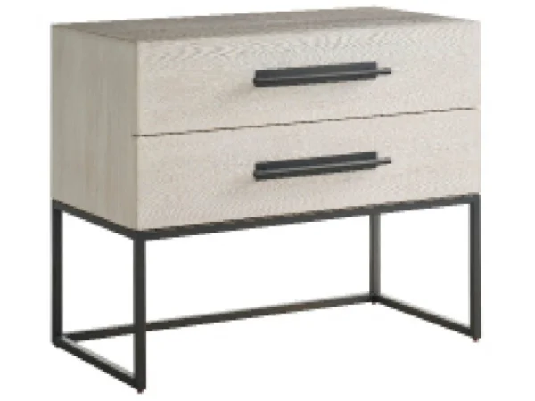 Dwell River Rock Metal Base Nightstand - Image 4