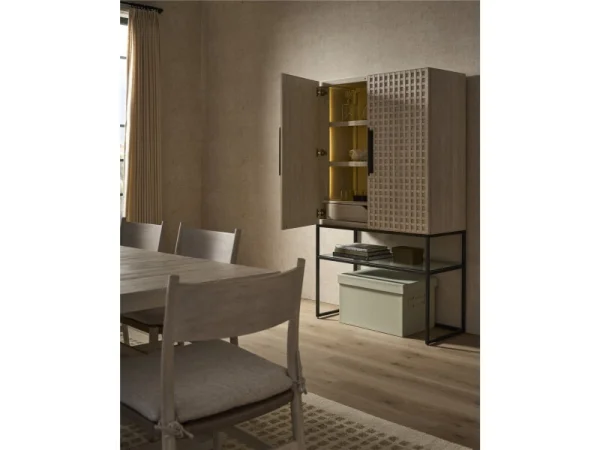 Dwell River Rock Bar Cabinet - Image 4