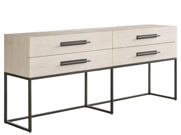Dwell River Rock Metal Base Console - Image 3