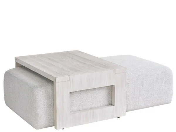 Dwell River Rock Nesting Cocktail Ottoman - Image 5
