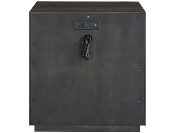 Modern Sable One Drawer Nightstand - Image 5