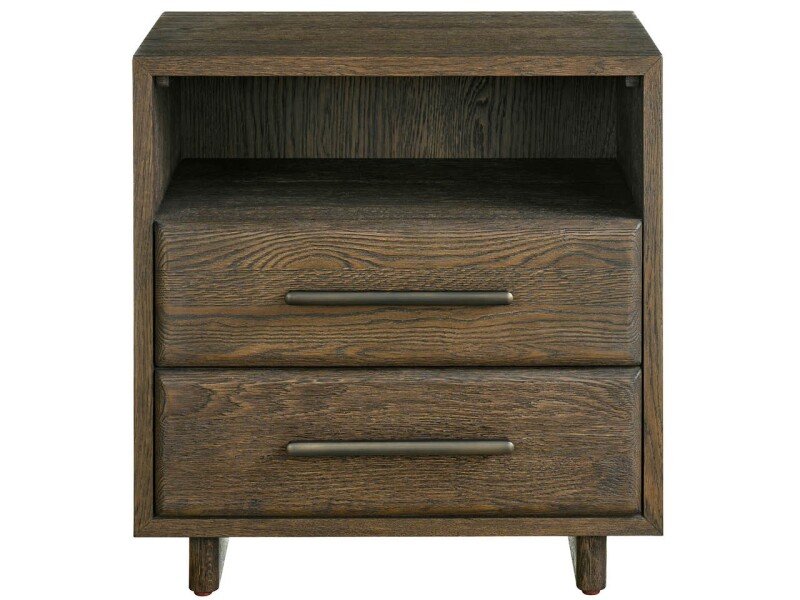 Modern Sable Open Storage Nightstand