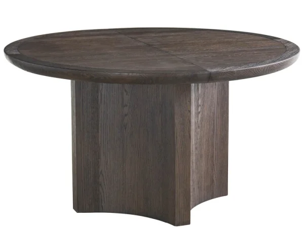 Modern Sable Round Dining Table - Image 8