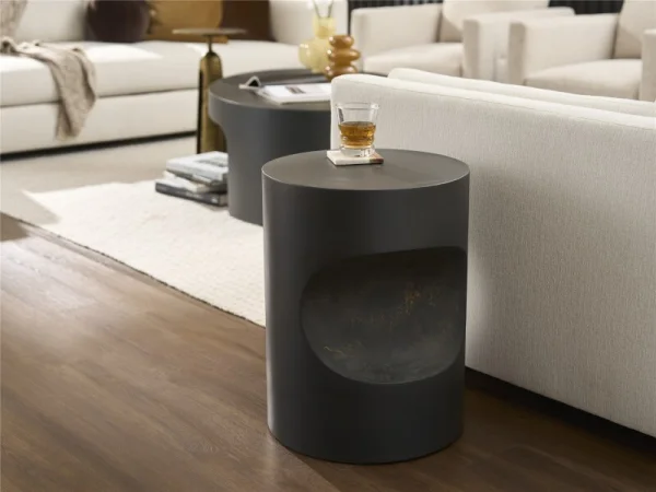 Modern Concrete Side Table - Image 3
