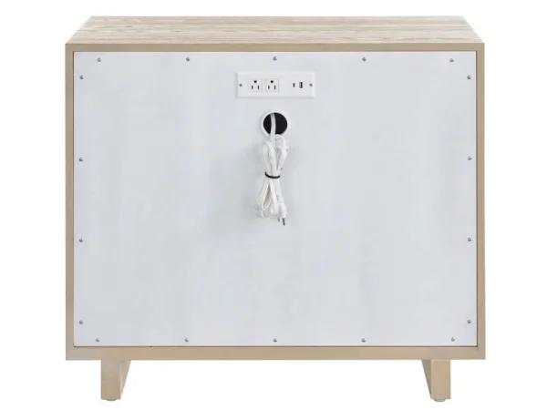 Modern Desert Three Drawer Nightstand - Image 4