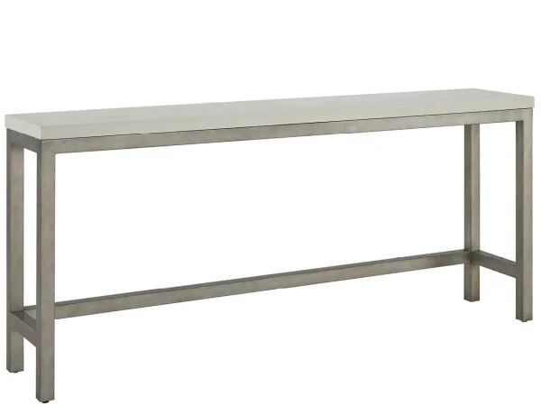 Oasis- Coastal Living Home Collection Oasis Console with Stools - Image 8