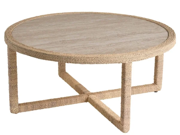 Oasis- Coastal Living Home Collection Abaca Cocktail Table - Image 5