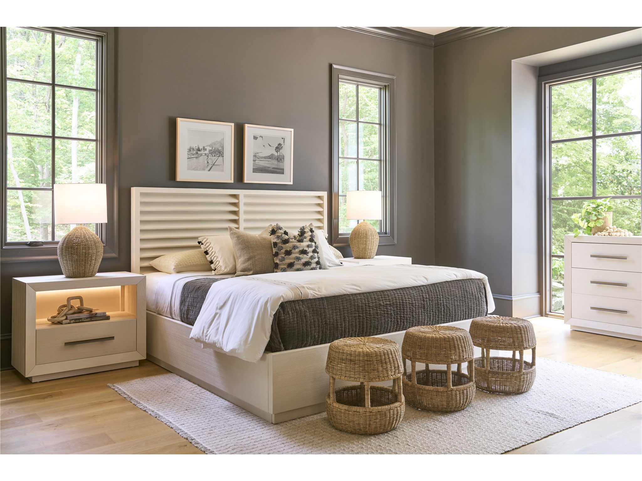 Oasis- Coastal Living Home Collection Shoreline Panel Bed King