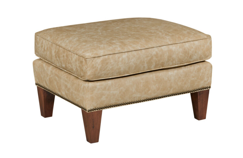 Chapman Ottoman - Leather