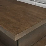 Athens Rectangular Coffee Table with Casters - Image 9
