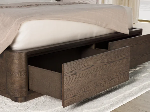 Athens Queen Upholstered Storage Bed - Image 7