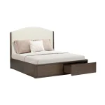 Athens Queen Upholstered Storage Bed - Image 9