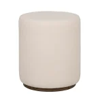 Lyra Fabric Pouf Ottoman