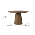 Lyra Round Dining Table - Image 4