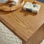 Waterfall Brown Rectangular Coffee Table - Image 6