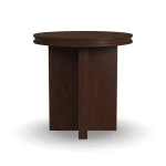 Waterfall Brown Round End Table - Image 4