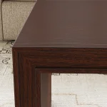 Waterfall Brown Rectangular Coffee Table - Image 6