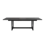 Waterfall Black Rectangular Dining Table - Image 11