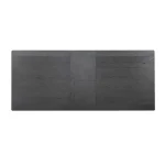 Waterfall Black Rectangular Dining Table - Image 15