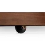 Lincoln Rectangular Coffee Table with Casters - Image 8